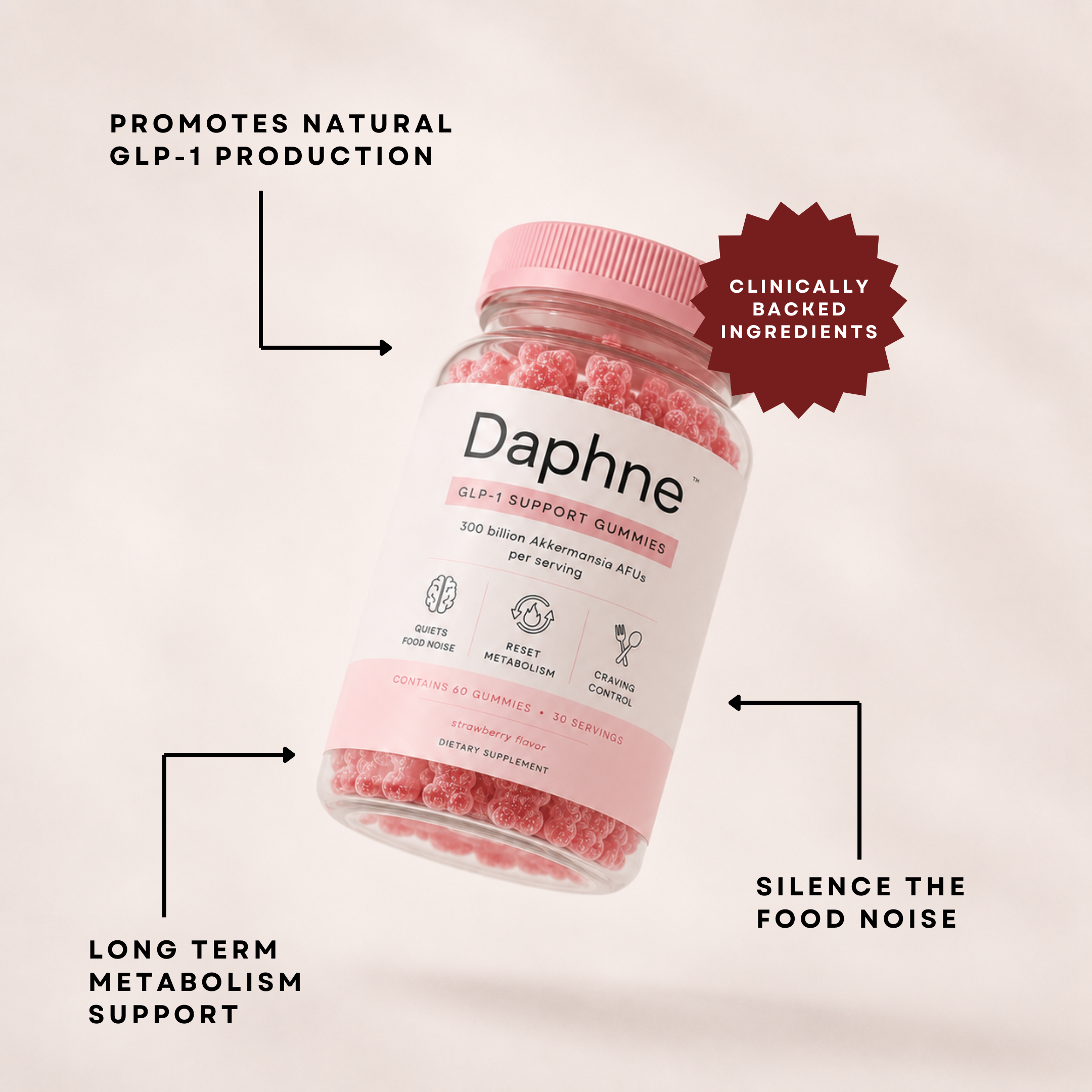 Daphne™ GLP-1 Support Gummies